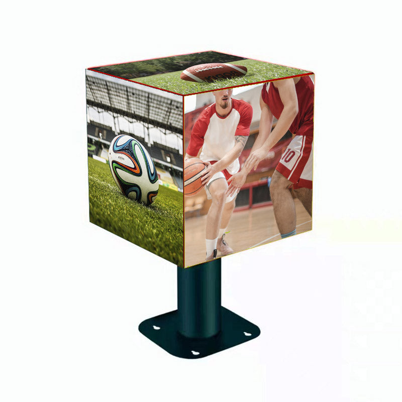 Leadleds Cube Led Display Screen Digital Sign Custom Made Led Sign Advertising TV Panel 