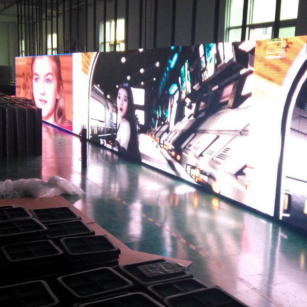 Leadleds Led Screen Outdoor LED Display Full Color Waterproof, 8.4x 4.2 Ft