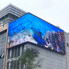 Leadleds Building Corner Advertising Billboard Sign Vertical Wall Led Display Screen Outdoor Waterproof