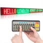 Leadleds 2.6M Remote Led Sign Outdoor Waterproof Display 3 Colors Program Message by Keyboard