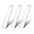 Leadleds Wall Cabinets Light USB Rechargeable Magnetic Motion Sensor Night Light, 3 Pack