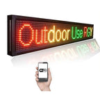 Leadleds 64 x 224cm Outdoor LED Display Tricolor DIP Super Bright by Smart Phone WiFi Program - Leadleds