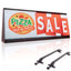Leadleds 38 in Advertising Sign Taxi Roof Digital sign 2 Sided Full Color Live Video Display