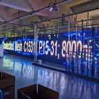 Leadleds Outdoor Transparent Led Display TV Wall DIP346 Super Bright Long View Distance