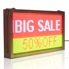 Leadleds Window Sign Programmable RGB Outdoor Waterproof Programmable Led Sign Board