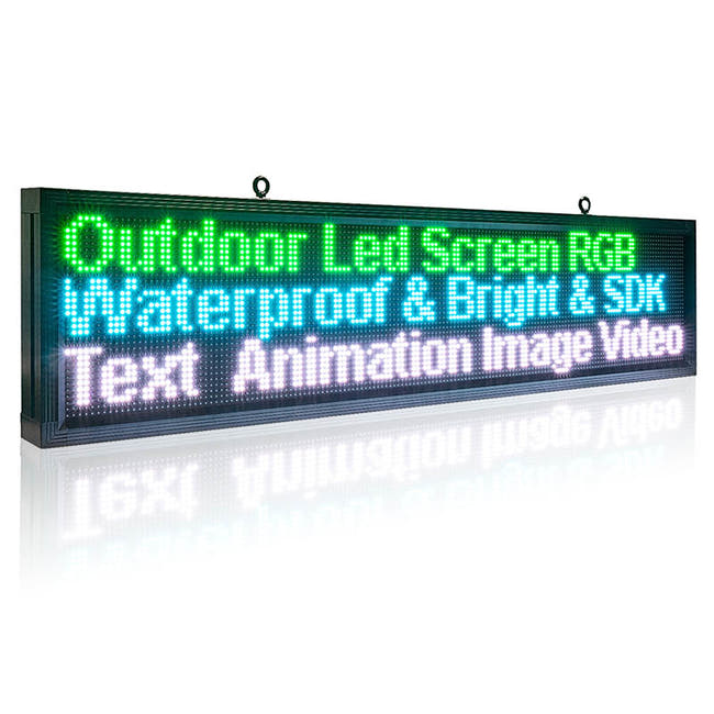 Leadleds Ethernet Programmable Outdoor Ful Color Led Sign with SDK Main image