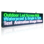 Leadleds Ethernet Programmable Outdoor Ful Color Led Sign with SDK