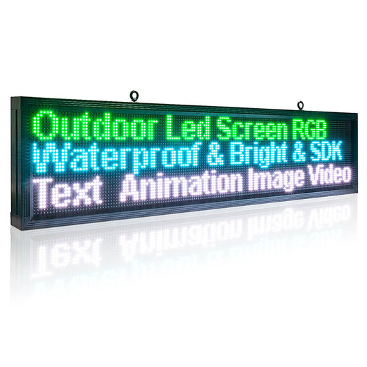 Leadleds Ethernet Programmable Outdoor Ful Color Led Sign with SDK