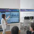 Leadleds 61 In Electronic Led Ticker Tape Display Board Digital Signage