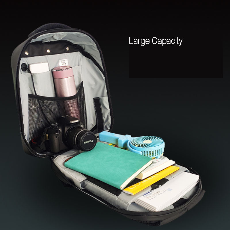 Leadleds Smart Led Backpack Shoulder Bag with Full Color Advertising for Boys Girls Gift, Black