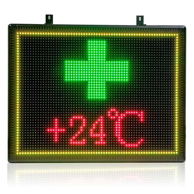 Leadleds LED Pharmacy Open Sign Advertising Display Board for Medicine Drugstore Chemist Clinic Imagen principal del producto