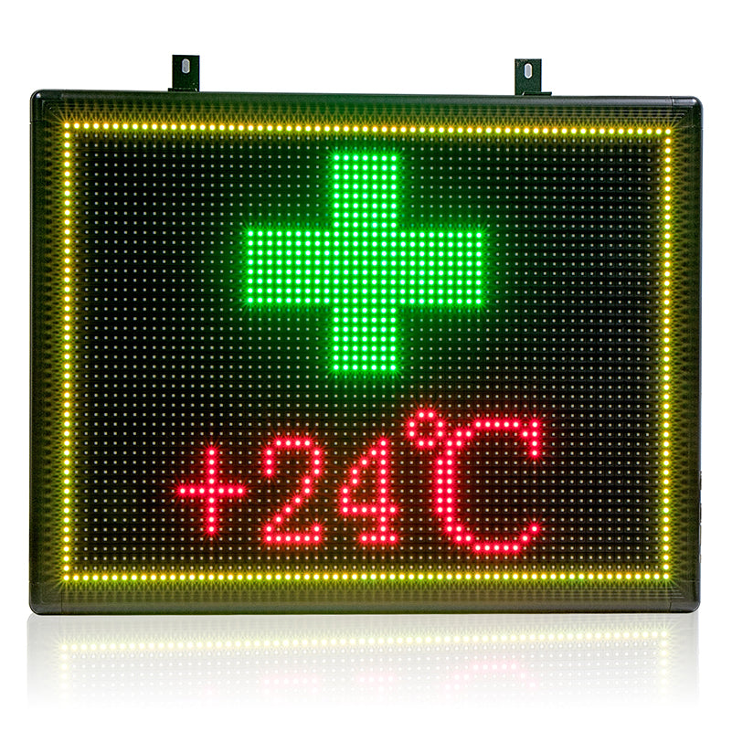 Leadleds LED Pharmacy Open Sign Advertising Display Board for Medicine Drugstore Chemist Clinic