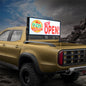 Leadleds 53in LED Car Display Traffic Sign Full Color Advertising TV Screen Programmable, DC9-36V