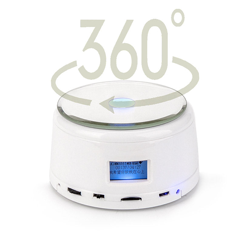 UNTCENT-Tocadiscos con pantalla, caja de música, lámpara RGB compatible con Bluetooth, Control remoto Imagen secundaria del producto