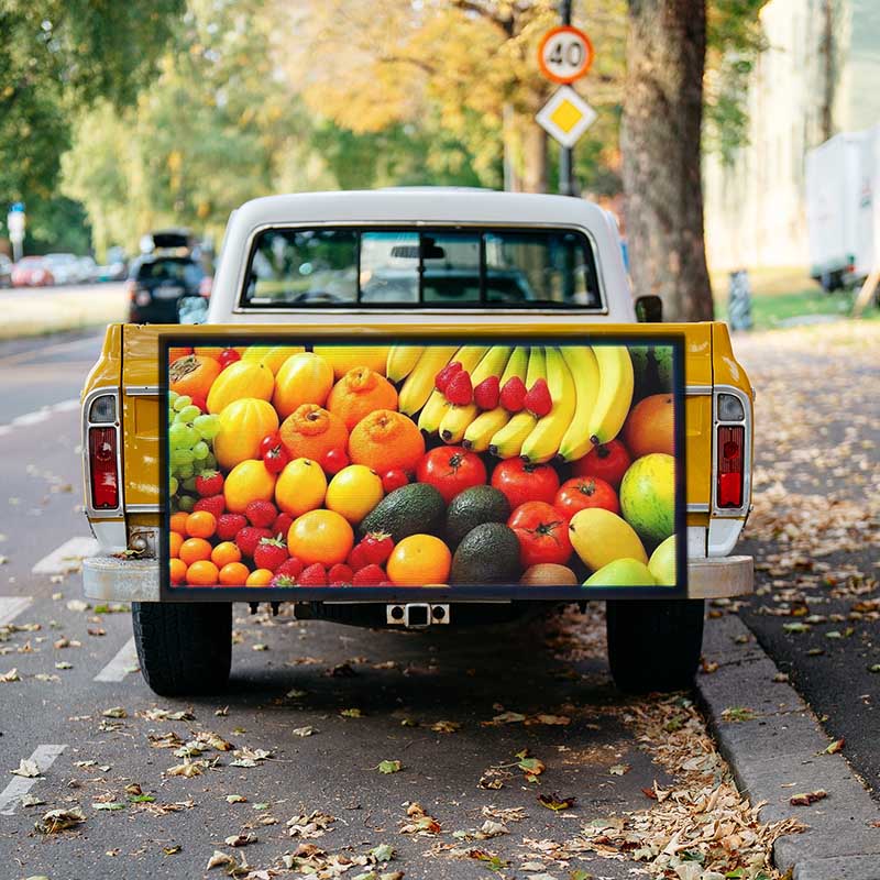 Leadleds Pickup Truck Custom Led Sign Advertising Board HD Video Display DC9-36V Secondary image