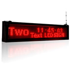 40" Outdoor Led Sign Board Phone WiFi Fast Programmable Super Bright Message Board _ Leadleds