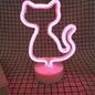 Leadleds Neon Light Sign Flamingo Unicorn Cactus Pineapple Lamp Light Xmas Party Wedding Decorations