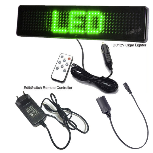 Programmable Car Signs | Programmable LED Sign for Cars | Leadleds
