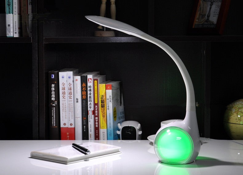 Dimmable Desk Lamp 3 Levels Touch Control Eye Protection Table Reading Lamp With Globoid Base for study bedroom dormitory light - Leadleds