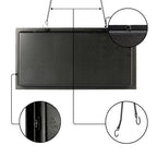 Leadleds Neon Sign Red and Blue Light Flashing Open Sign, 19 x 10 in - Leadleds