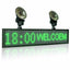 50cm P5mm Wifi Indoor LED Sign panel,12v Car Scrolling Ad Message board Green SMD display screen Support iOS phone input 2 sucker - Leadleds