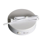 20cm load 7kg Electric Motorized Rotary Rotating Display Turntable for jewelry display stand For Watch Jewelry mobile phone show - Leadleds