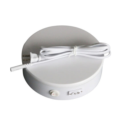 20cm load 7kg Electric Motorized Rotary Rotating Display Turntable for jewelry display stand For Watch Jewelry mobile phone show - Leadleds