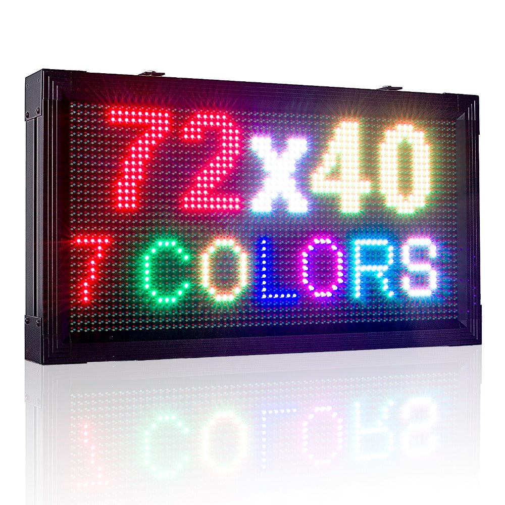 Leadleds Fullcolor Led Display Outdoor Waterproof LED Sign Board Programmable Super Bright P10 - Leadleds