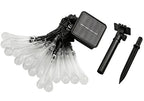 Leadleds Icicle Lights Solar Led String Light Water Drop Night Lamp for Garden Holiday Lighting - Leadleds