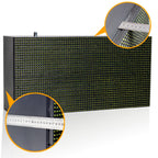 32*64cm Strong Yellow Programmable Led Sign with Scrolling Message Display For P10 FULLY Outdoor Use led display - Leadleds