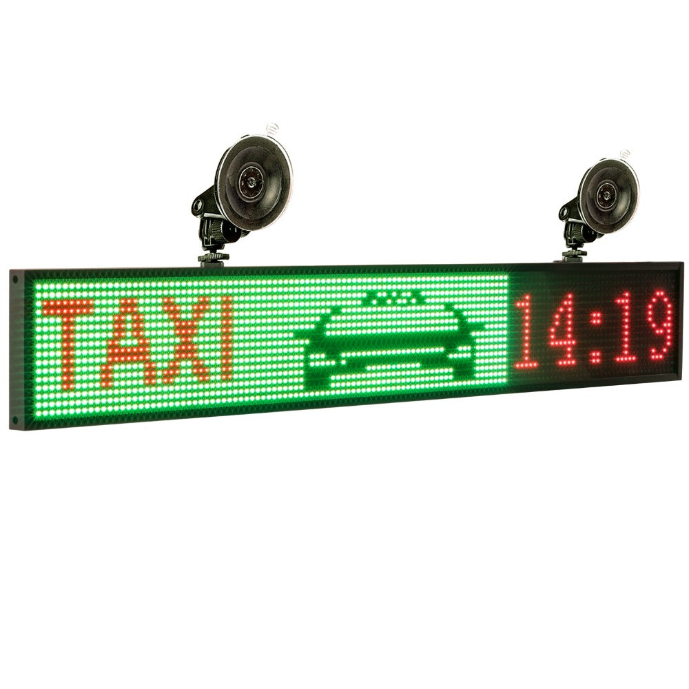 Leadleds Led Window Signs by Smart Phone Program and Send Multicolor Message - Leadleds Main image