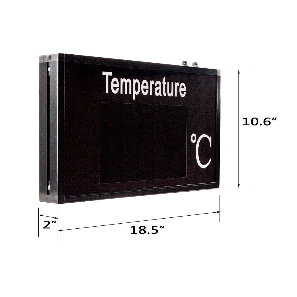 Leadleds Thermometer Industrial Temperature Display High Precision for Factory Workshop Warehouse - Leadleds