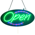 Leadleds Neon Open Sign Multicolor 3 Light Modes for Beauty Salon Nail Sushi Bakery Barber Massage - Leadleds