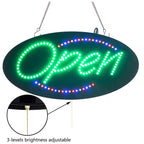 Leadleds Neon Open Sign Multicolor 3 Light Modes for Beauty Salon Nail Sushi Bakery Barber Massage - Leadleds