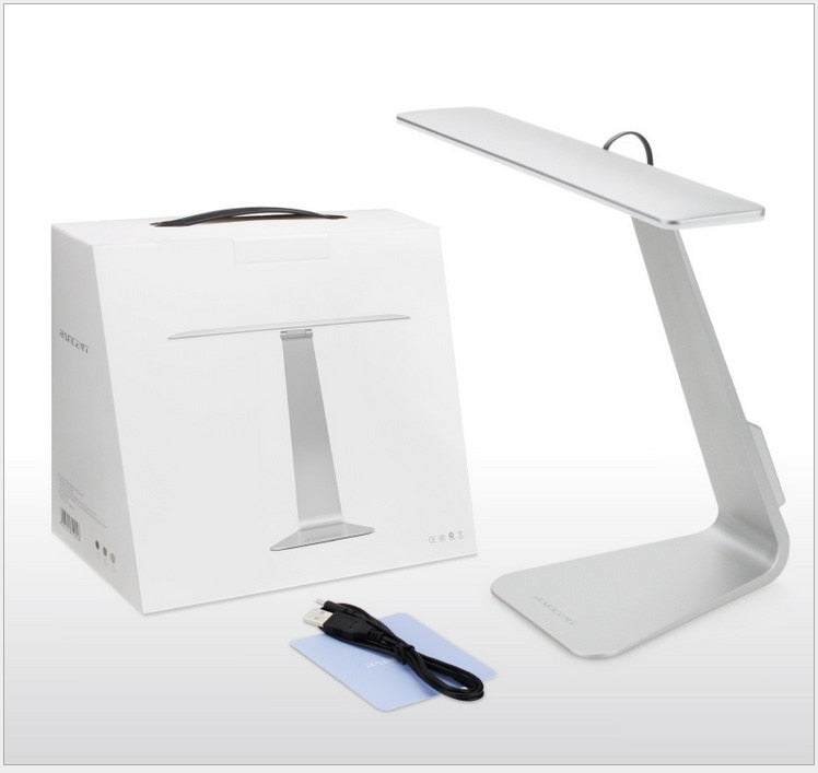 Ultra-thin Portable Lamp Eye-Protection LED Table Light 3 Modes Fashion USB Charging Desk Lamp Smart Touch Folding Night Light - Leadleds