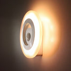 3 X AAA Motion sensor LED night light bedroom body auto On/Off workshops hallway closet stairs wall garden indoor decor lighting - Leadleds