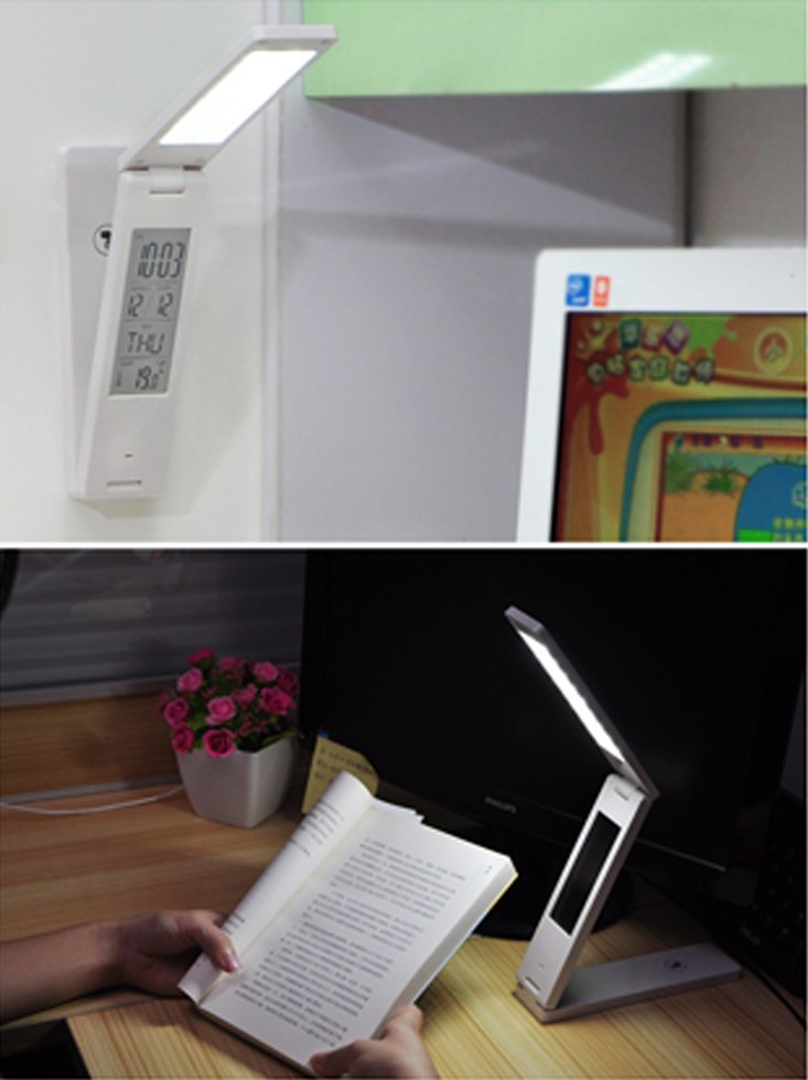 Office Bedside Bedroom Decor Fashion LED Lamps Foldable Desk Lamp Reading Book Studying Working Night Light for Indoor Lighting - Leadleds