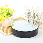 Load 5kg Mirror glassTop Rotating display stand electric turntable High grade watch jewelry camera video shooting - Leadleds