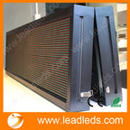 40-inch P10MM Outdoor Waterproof IP65 Double-Sided Display Programmable RGY 3 Color LED display sign board quick program via LAN - Leadleds