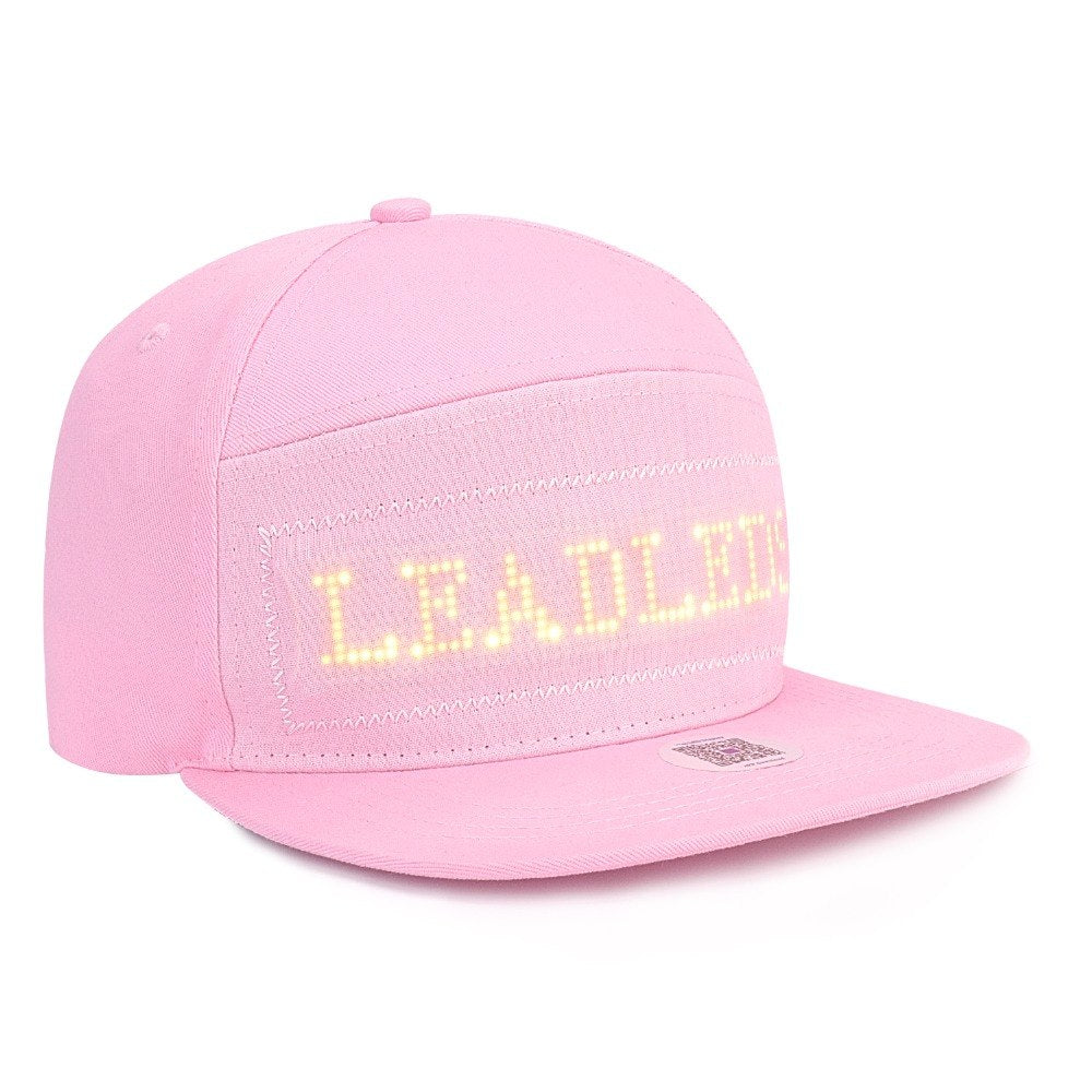 Fashion Led Hat Lights Party Performance Decor Outdoor Running Fishing Phone Controlled - Leadleds