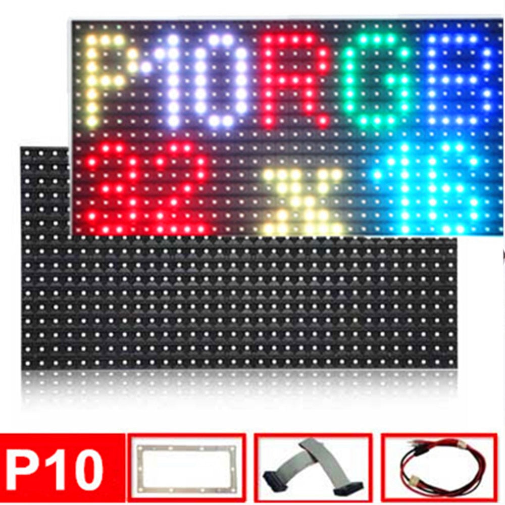 Módulos LED a todo color para exteriores Leadleds P10 320x160 mm, impermeables