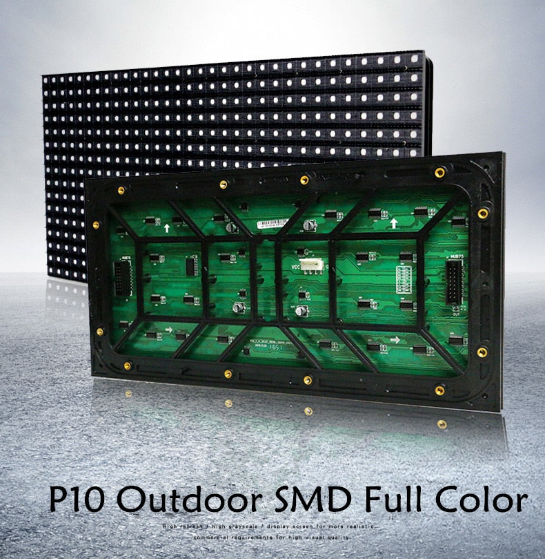 Módulos LED a todo color para exteriores Leadleds P10 320x160 mm, impermeables