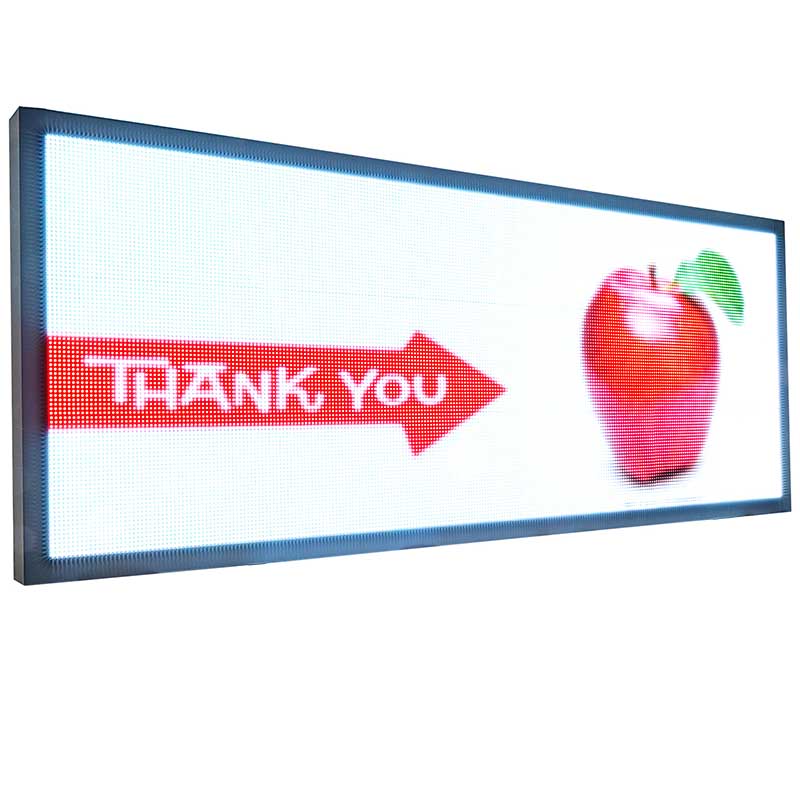 Leadleds HD Full Color Outdoor Led Advertising Screen Double Sided, 104 x 56cm