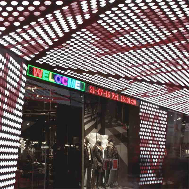 WiFi Programmable Scrolling Message LED Advertising Sign Secondary image