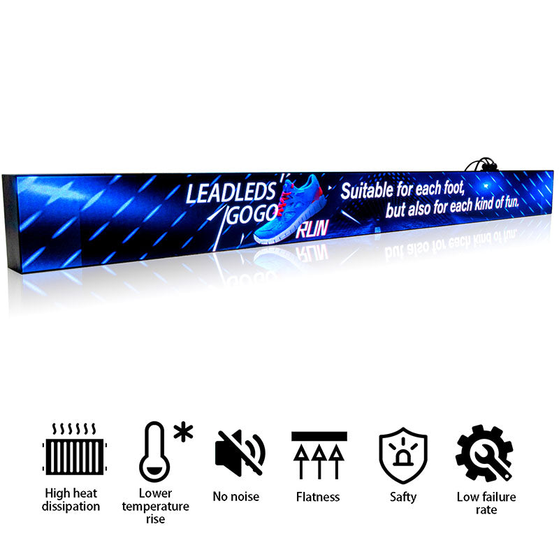 Leadleds 78 in HD Indoor Electronic Programmable Sign Advertising Display