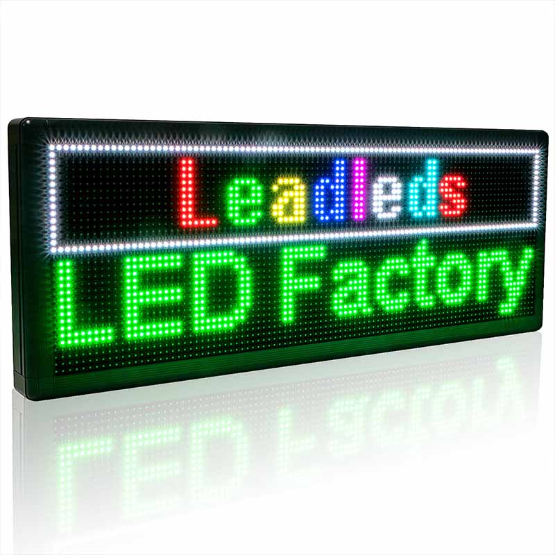 Leadleds 41 in Outdoor Led Sign Display RS485 Advertising Screen With Serial Protocol
