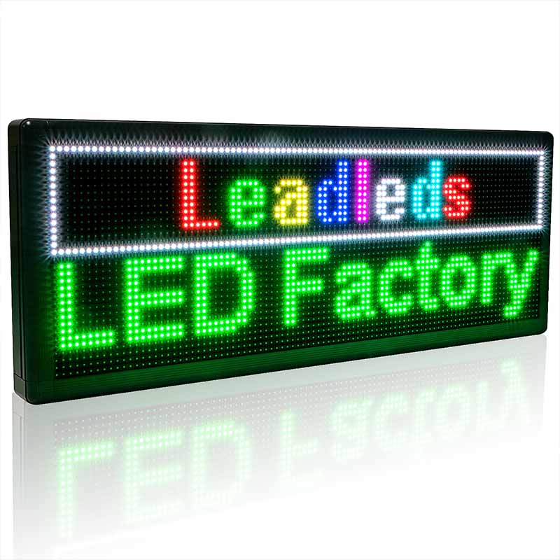 Led Line Sign Advertising Leadleds 41 in Outdoor Led Sign Display RS485 Advertising Screen ...