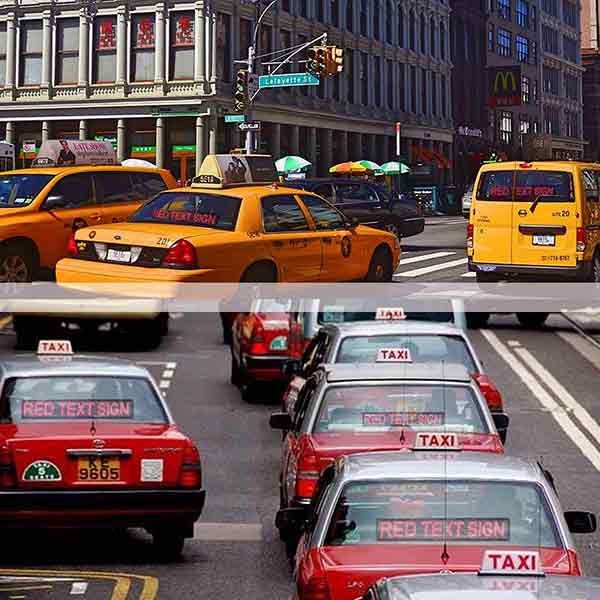 Leadleds 30" Custom Car Window Sign Scrolling Message by TCP/IP Fast Program, Red