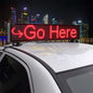 top of car advertising