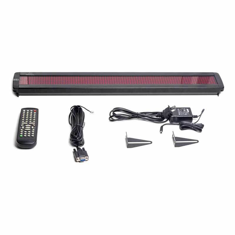 Remote Light Sign Come In Leadleds 38in Remote LED Sign Programmable Scrolling Message Board ...